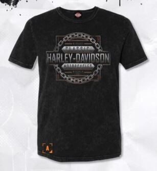 CHAINED ADT DYE T BLACK