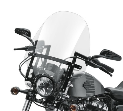 Quick-Release Compact 19 in. Windshield