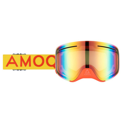 AMOQ Vision Vent+ Magnetic Ajolasit Keltainen/Punainen - Punainen Peili