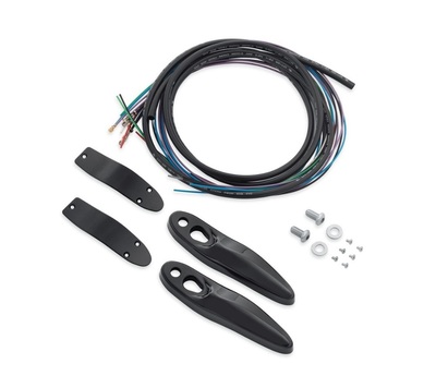 BLACK Licence Plate/Turn Signal Relocation Kit