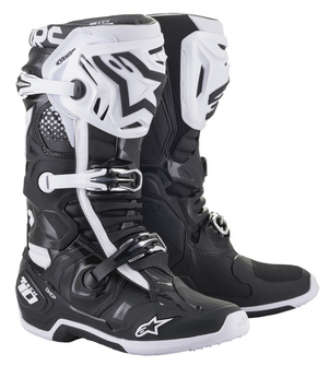 Alpinestars Ajosaapas Tech 10 Musta/Valkoinen