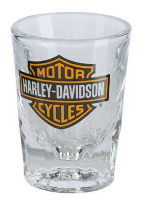 H-D BAR & SHIELD SHOT GLASS