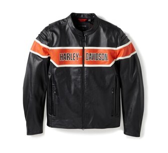 H-D Trenton Leather Riding Jacket