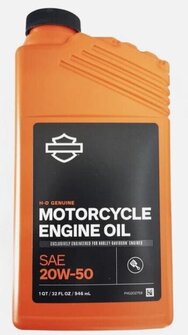 HARLEY-DAVIDSON 20W-50 Moottoriöljy 1Litra