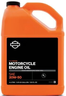 HARLEY-DAVIDSON 20W-50 Moottoriöljy 4 Litran kannu