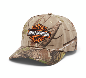 HAT-WOVEN,REALTREE,BROWN PRINT