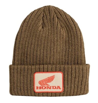 Honda Heritage Patch Beanie pipo Sand