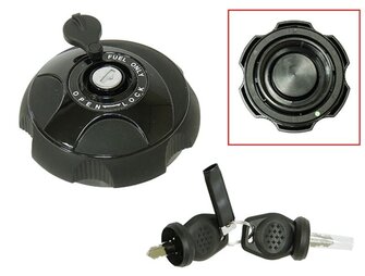 Lukittava polttoainetankin korkki Polaris tarvike