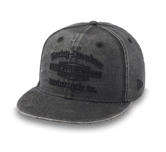 Old English Stacked Bar & Shield 59FIFTY Cap