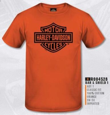 H-D BAR&SHIELD 1 ADT T OR
