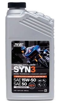 Screamin’ Eagle® Genuine SYN3® Full Synthetic Lubricant - SAE 15W50 / SAE 50 1 Liter