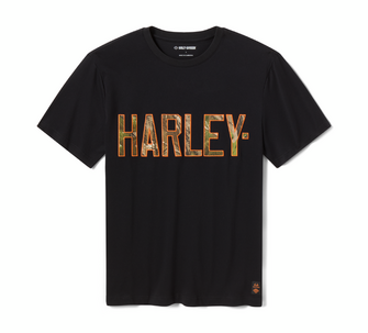 TEE-KNIT,REALTREE,BLACK
