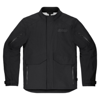 ICON Stormhawk Jacket CE - Black L