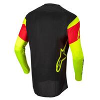 Alpinestars Paita Fluid Tripple Musta/Keltainen/Punainen