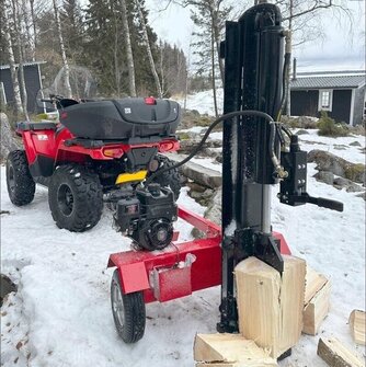 Bronco Puunhalkaisukone 22t Sähköstartilla