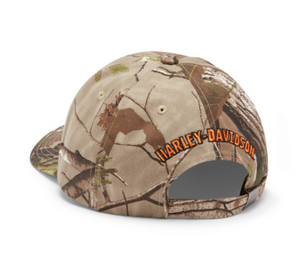 HAT-WOVEN,REALTREE,BROWN PRINT