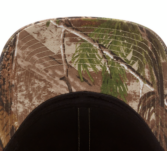 HAT-WOVEN,REALTREE,BROWN PRINT