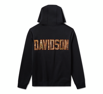 HOODIE-KNIT,REALTREE,BLACK