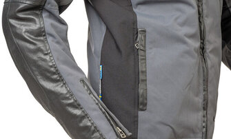 Halvarssons Tekstiilitakki Holmen Musta/harmaa