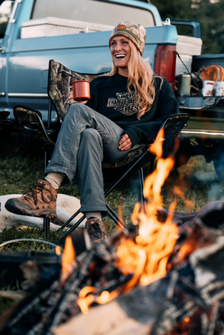 SWEATSHIRT-KNIT,REALTREE,BLACK