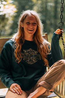 SWEATSHIRT-KNIT,REALTREE,BLACK