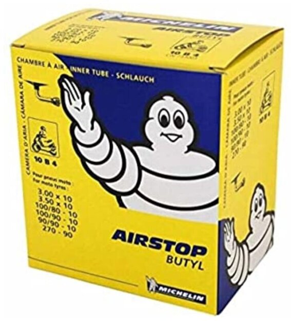 3,50/4,00-8 Michelin sisärengas 90° venttiili
