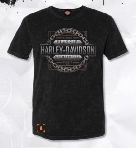 CHAINED ADT DYE T BLACK