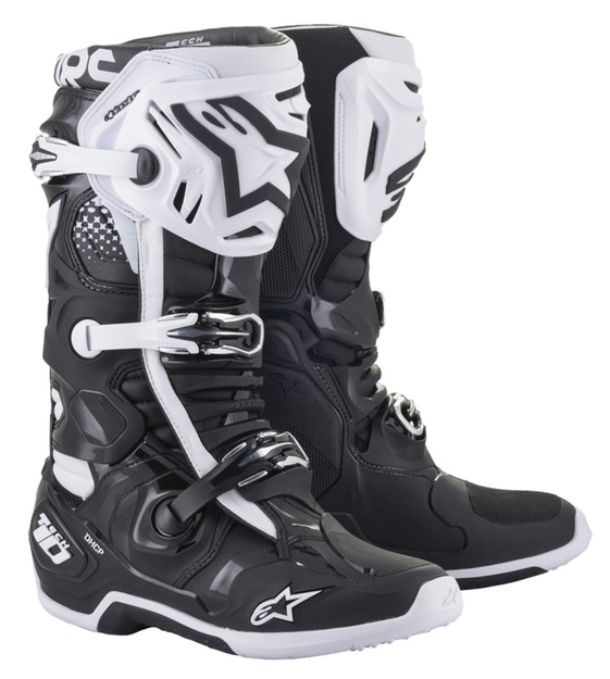 Alpinestars Ajosaapas Tech 10 Musta/Valkoinen