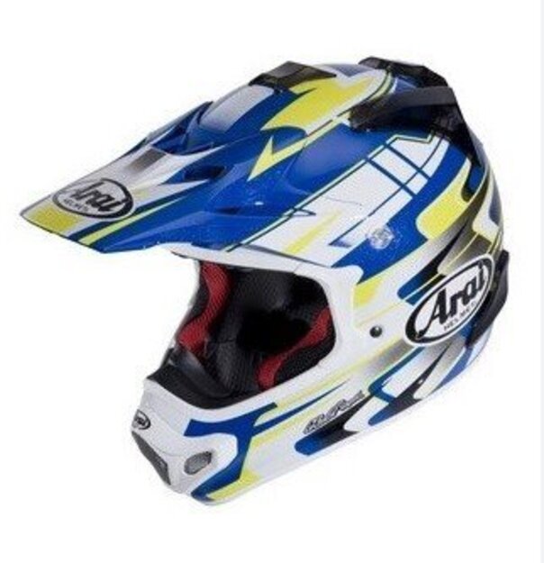 ARAI MX-V TIP BLUE L