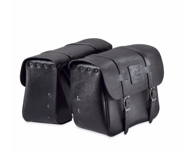 Shabby Express Rider Express Rider Large Capacity Leather Saddlebags