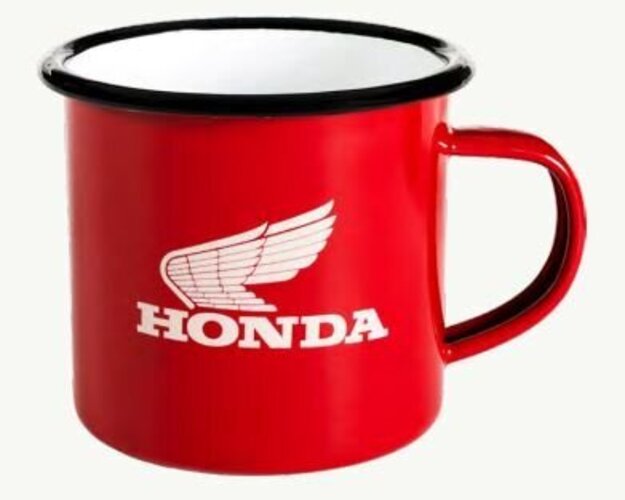 HONDA RED METAL MUG