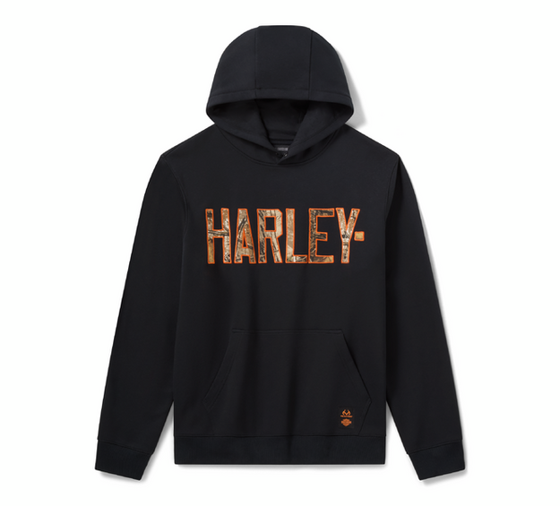 HOODIE-KNIT,REALTREE,BLACK