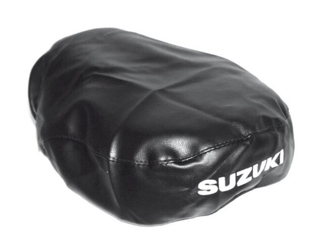 Istuinpäällinen Suzuki PV-50 musta kuminauhakiinnitys