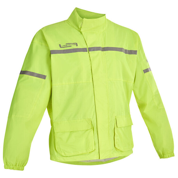 Lindstrands sadetakki Sidvallen jacket HV keltainen