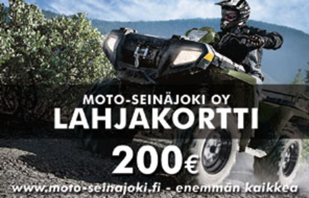 LAHJAKORTTI MÖNKIJÄ-LOGOLLA 200,00