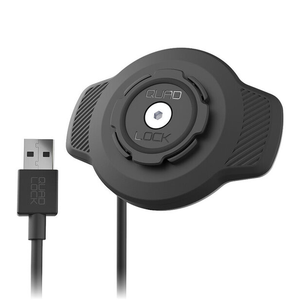 Quad Lock Waterproof Wireless Charging Head