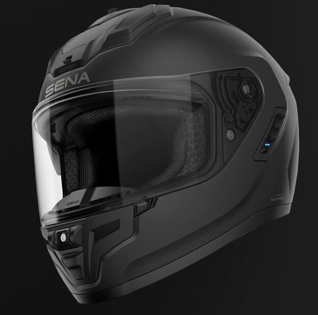 Sena Kypärä Phantom Anti Noise Cancelling Mesh Matt Musta